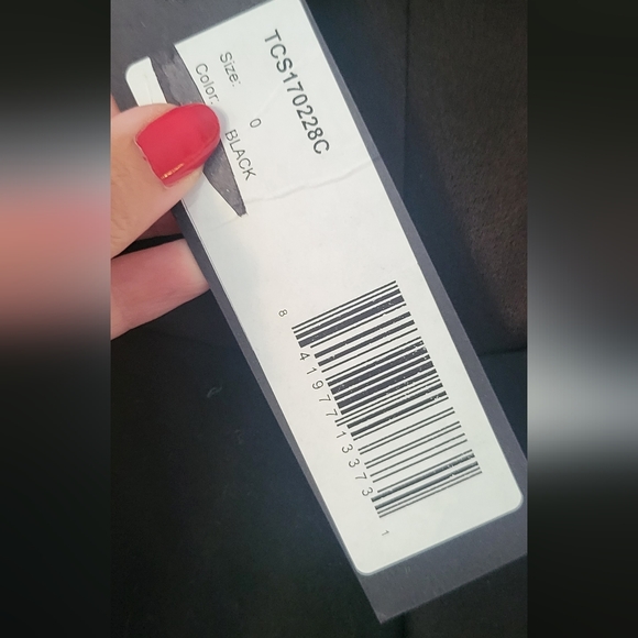 HALSTON HERITAGE - Strapless Skirt Overlay Jumpsuit In Black - Picture 7 of 8